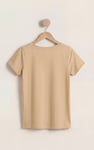 Lace Pocket V-Neck Tee
