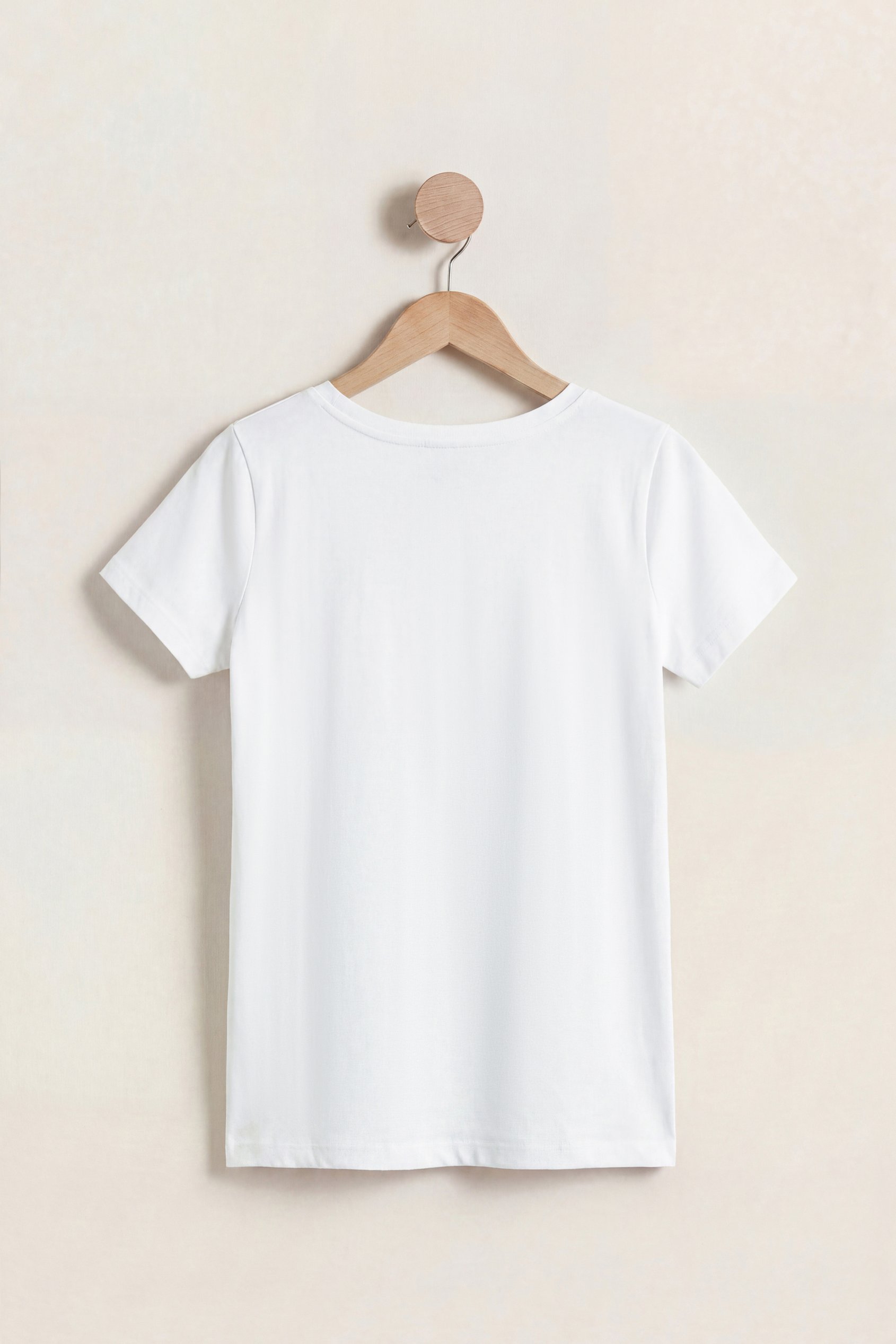 Lace Pocket V-Neck Tee