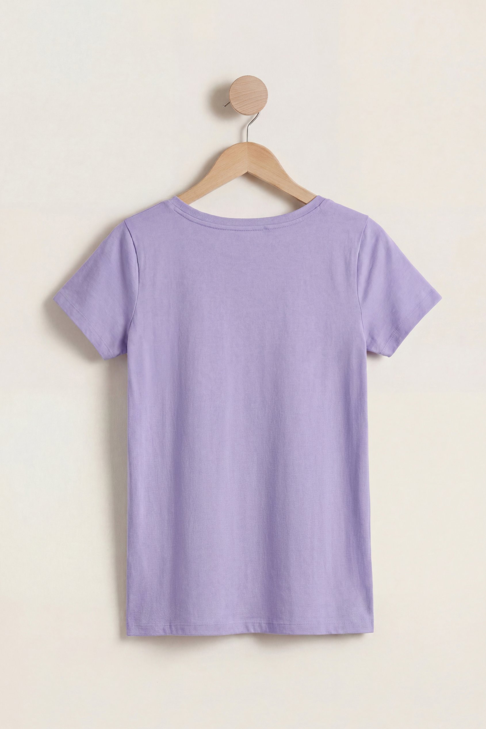 Lace Pocket V-Neck Tee