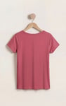 Lace Pocket V-Neck Tee