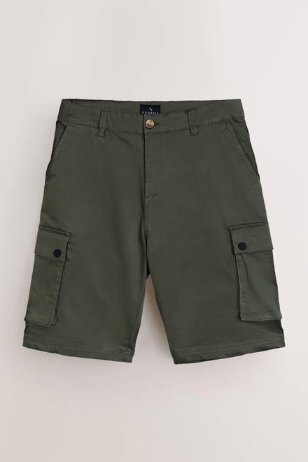 Men's Premium Cotton Stretch Cargo Shorts | Enorsia