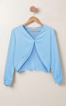 Twisted Front Pin Tuck Jersey Cropped Top