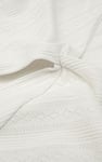 Twisted Front Pin Tuck Jersey Cropped Top