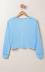Twisted Front Pin Tuck Jersey Cropped Top