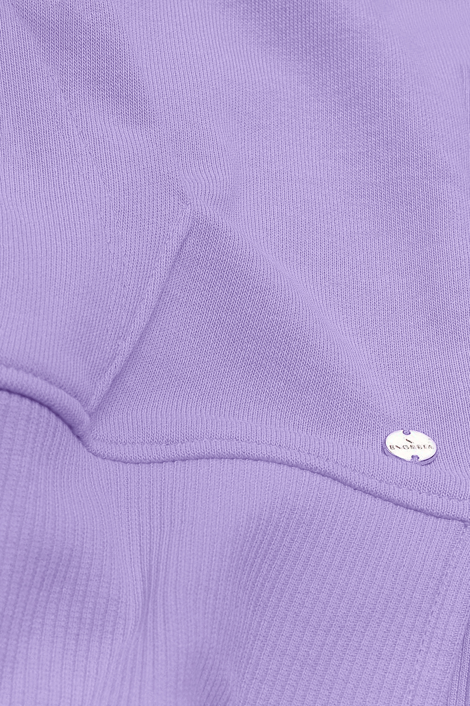 Sleeveless Raw Edge Hoodie