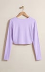 O-Ring Cut Out V-Neck Long Sleeves Top