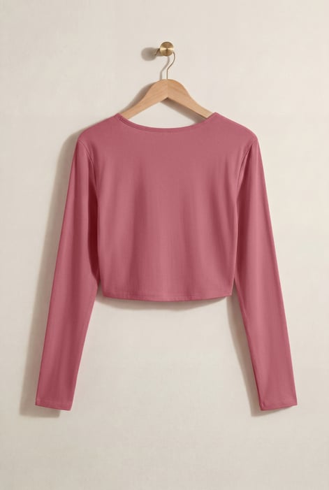 Ring Detail Cut-Out Top