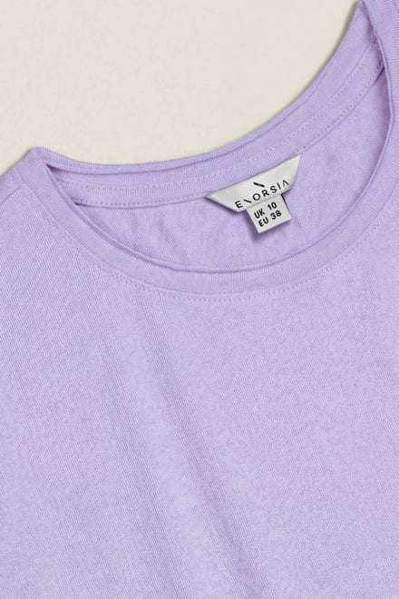 Ruched Side Seam T-Shirt