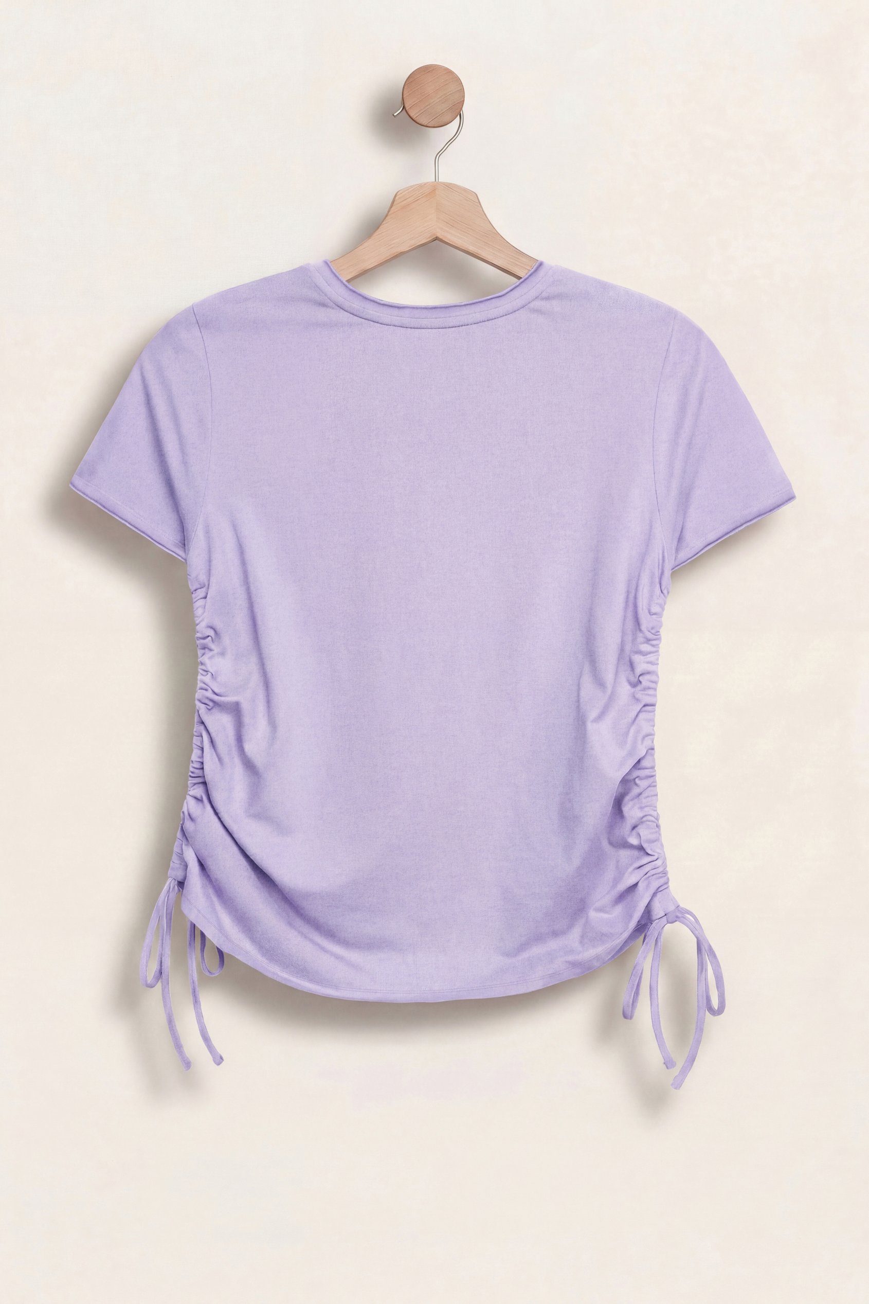 Ruched Side Seam T-Shirt