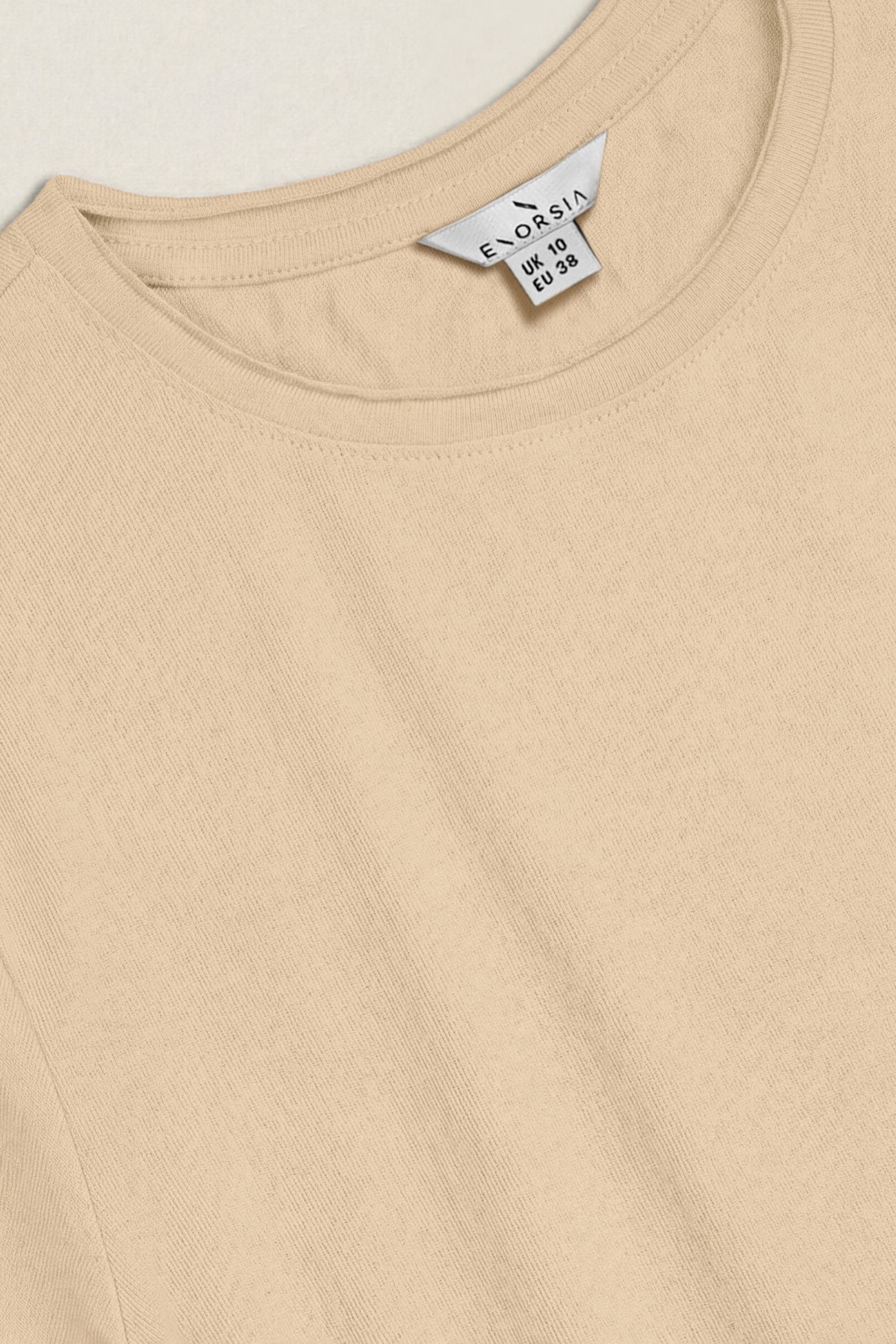 Ruched Side Seam T-Shirt