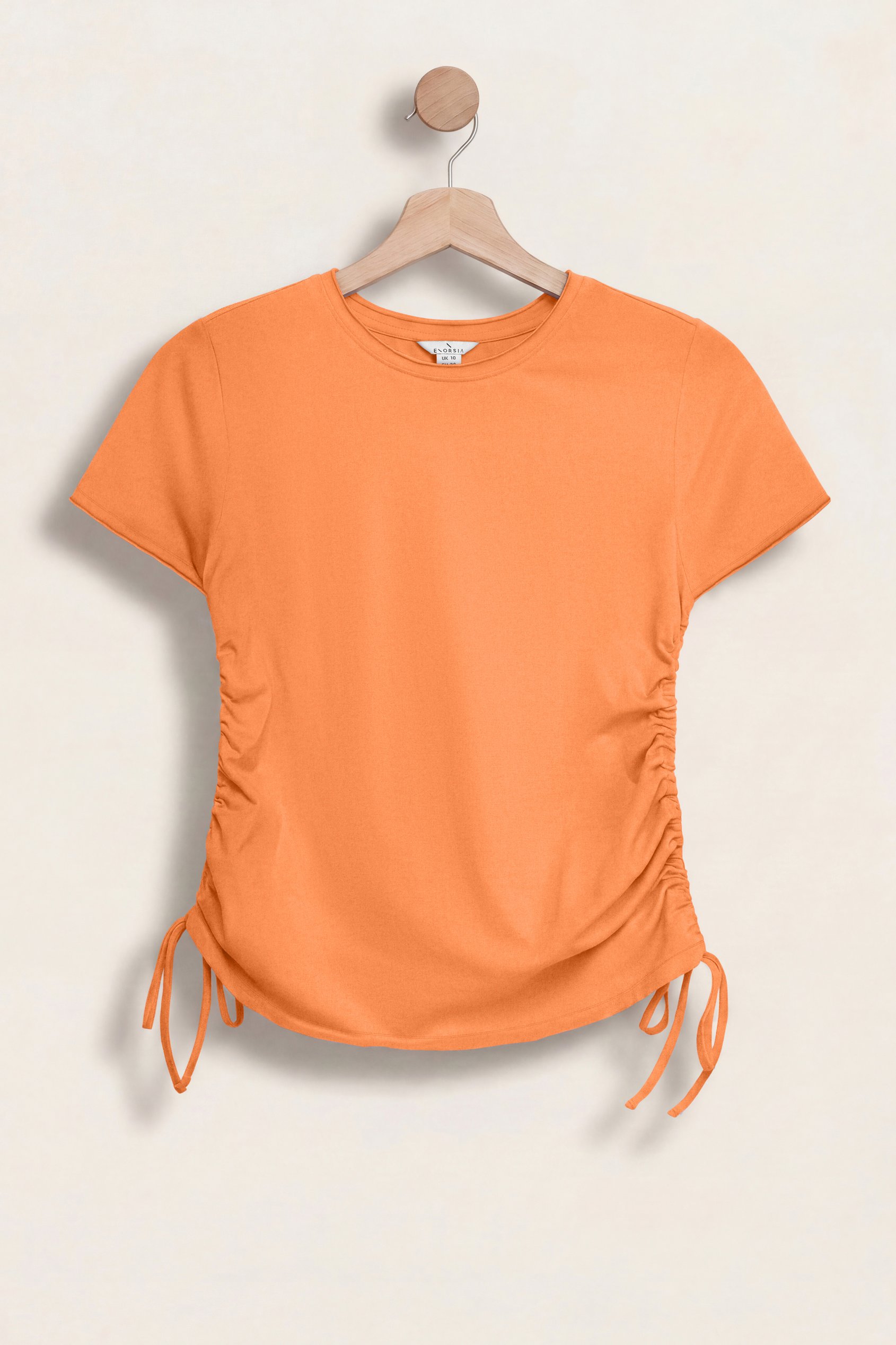 Ruched Side Seam T-Shirt
