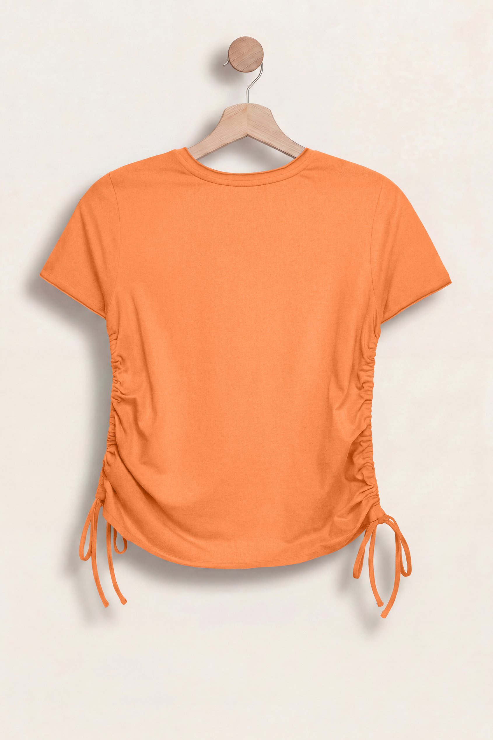 Ruched Side Seam T-Shirt
