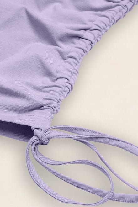 Ruched Side Seam T-Shirt