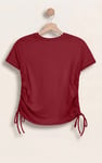 Ruched Side Seam T-Shirt
