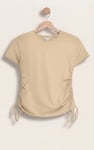 Ruched Side Seam T-Shirt