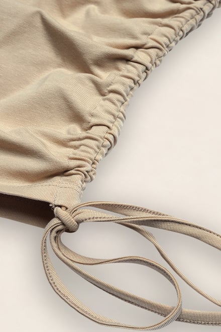 Ruched Side Seam T-Shirt