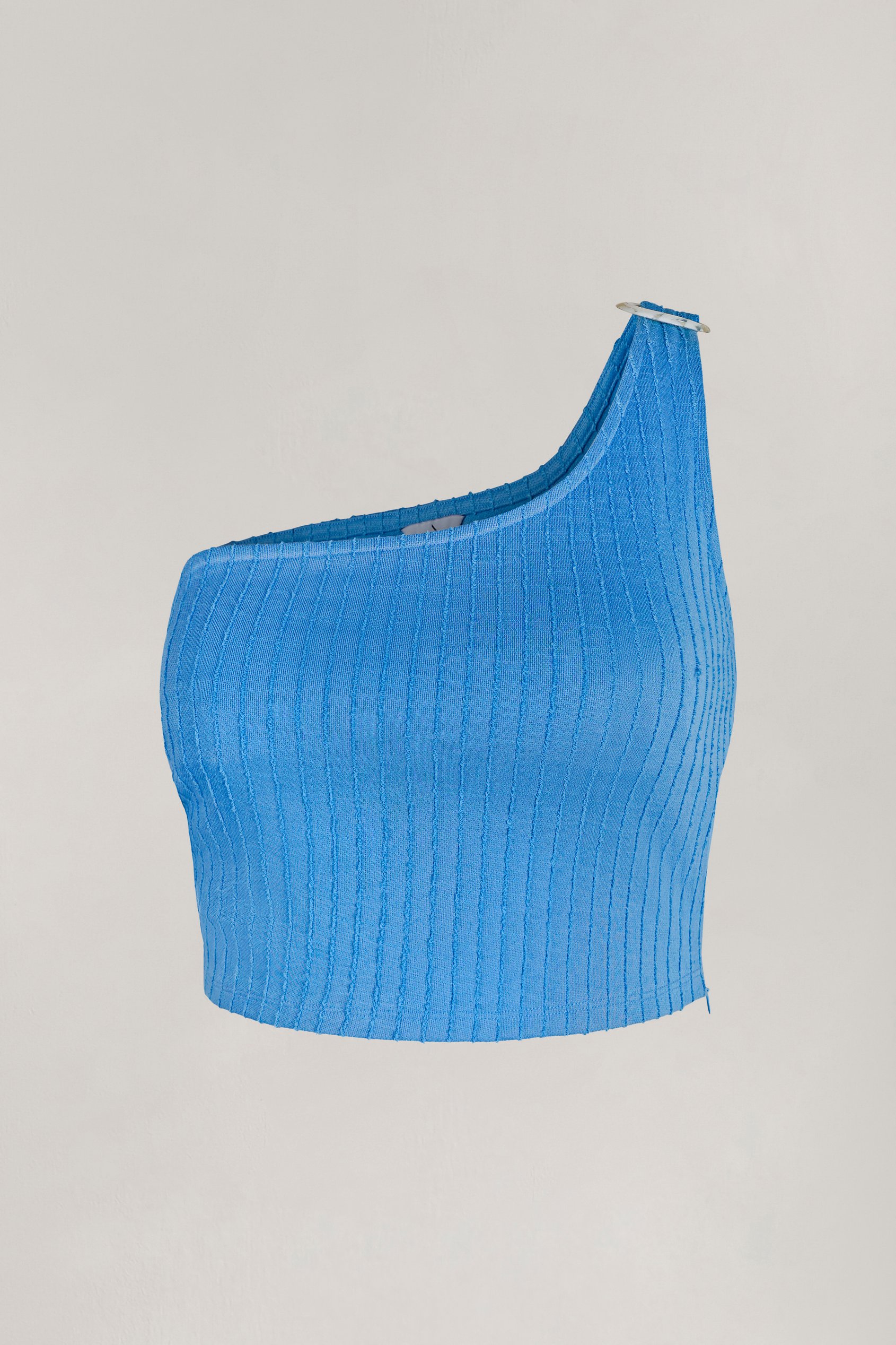 One Shoulder Crop Vest Top