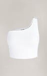 One Shoulder Crop Vest Top