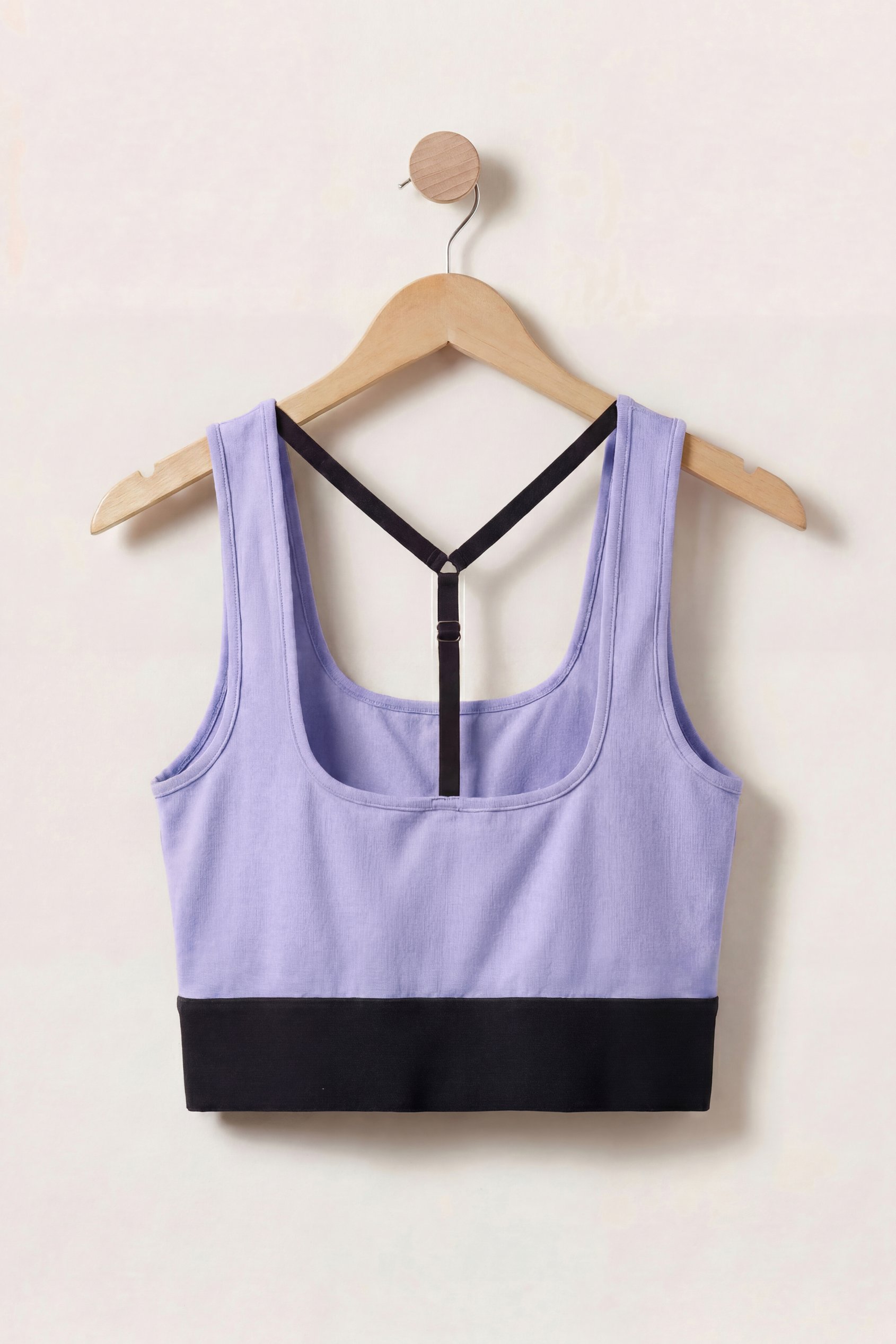 Y Back Body Fitted Cropped Vest