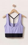 Y Back Body Fitted Cropped Vest