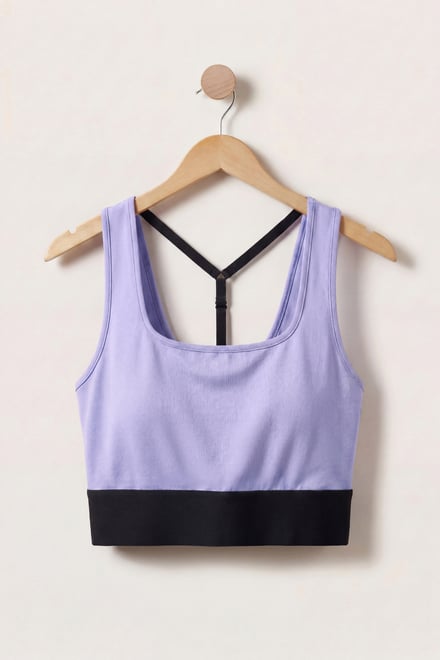 Y Back Body Fitted Cropped Vest
