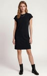 Patch Cut Lace Jersey Dress