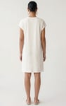 Patch Cut Lace Jersey Dress