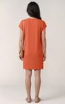Patch Cut Lace Jersey Dress