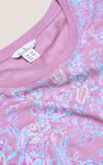 Crayon Leaf Printed T-Shirt