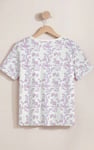 Crayon Leaf Printed T-Shirt