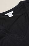 V-Neck Short Sleeve Slub T-Shirt