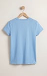 V-Neck Short Sleeve Slub T-Shirt