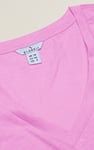 V-Neck Short Sleeve Slub T-Shirt