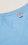 V-Neck Short Sleeve Slub T-Shirt