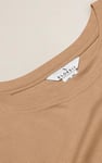 Women’s Pure Cotton Regular Fit Ruched T-Shirt | Enorsia