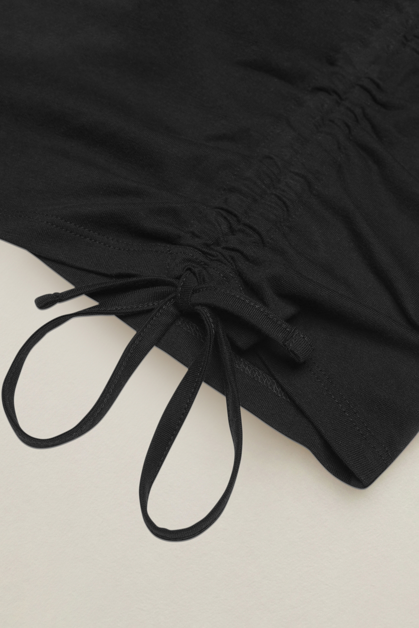 Women’s Pure Cotton Regular Fit Ruched T-Shirt | Enorsia