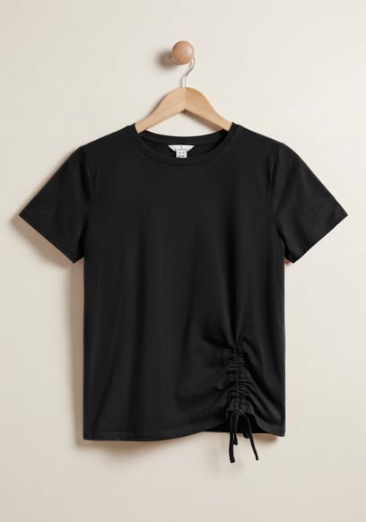Ruched Front T-Shirt