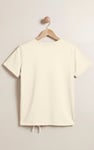 Women’s Pure Cotton Regular Fit Ruched T-Shirt | Enorsia