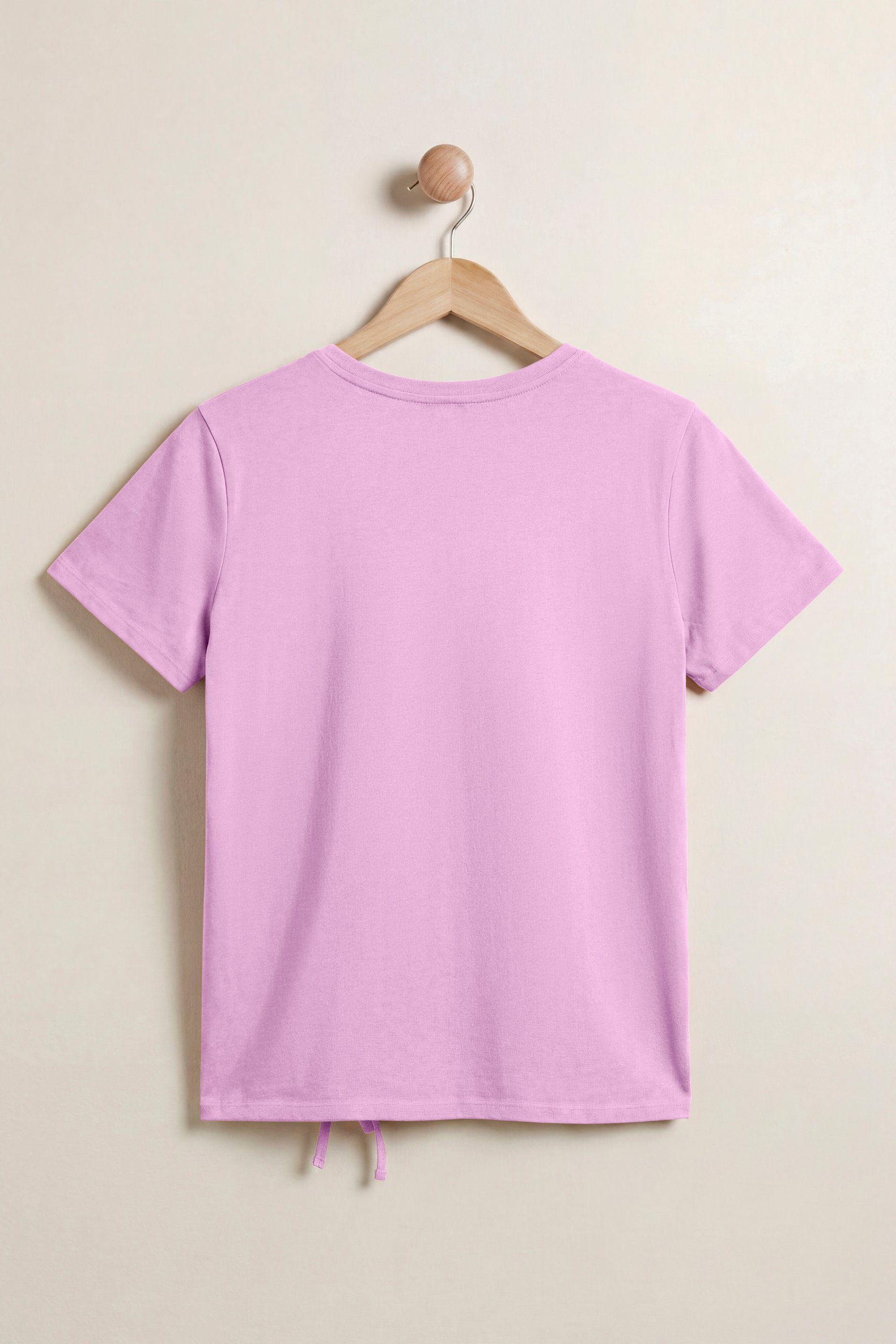 Women’s Pure Cotton Regular Fit Ruched T-Shirt | Enorsia
