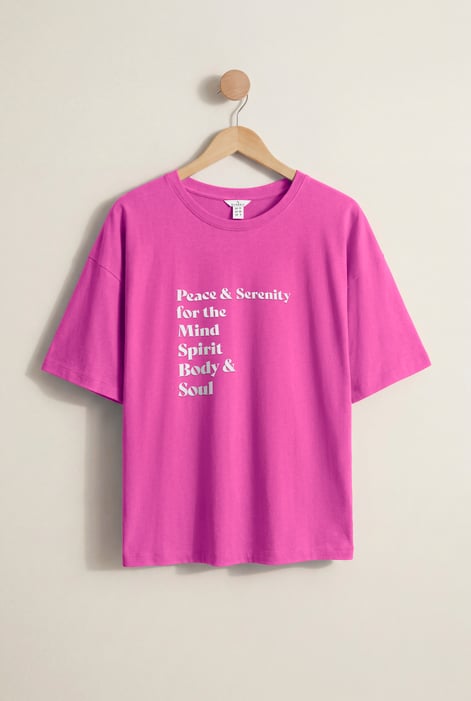 Women’s White Graphic Relaxed Fit T-Shirt | Enorsia