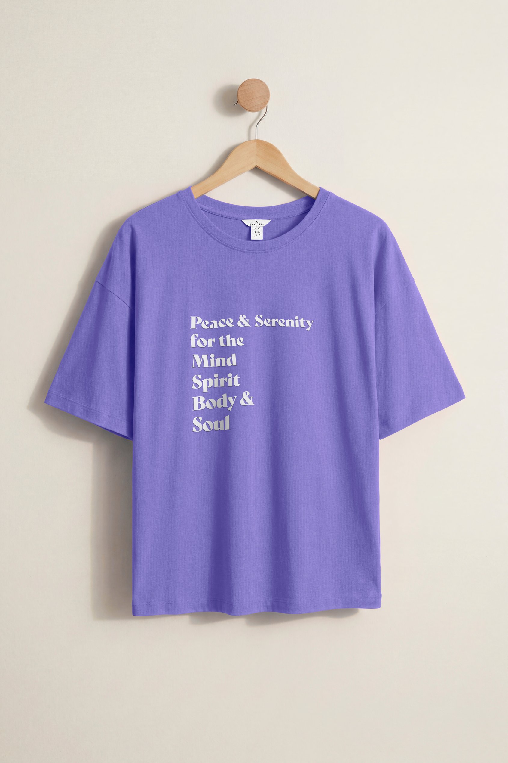 Women’s Relaxed Fit Crew Neck T-Shirt | Enorsia