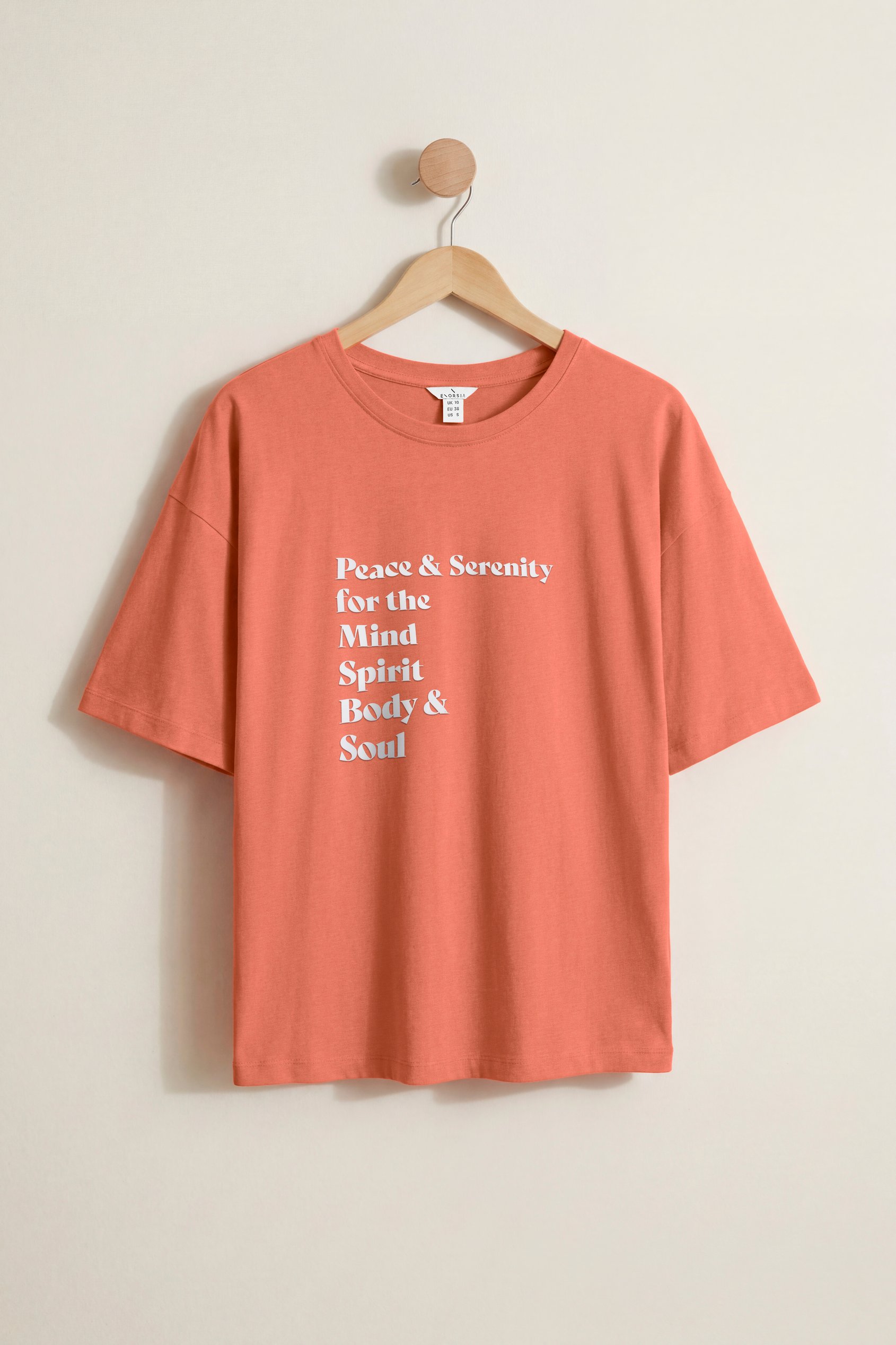 Women’s Relaxed Fit Crew Neck T-Shirt | Enorsia