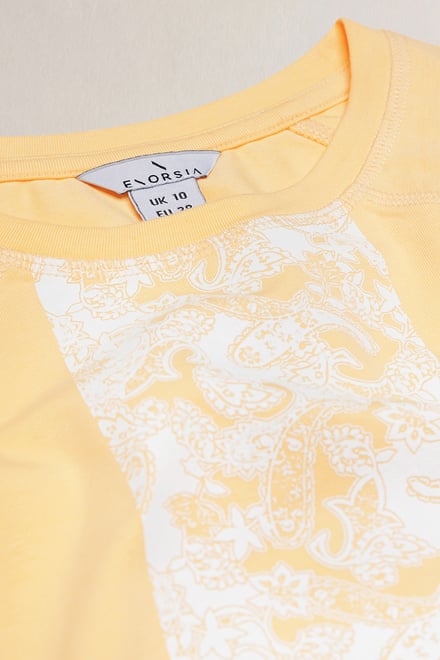 Patch Print Short Sleeve Raglan T-shirts