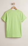 Patch Print Short Sleeve Raglan T-shirts