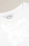 Patch Print Short Sleeve Raglan T-shirts