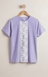 Patch Print Short Sleeve Raglan T-shirts
