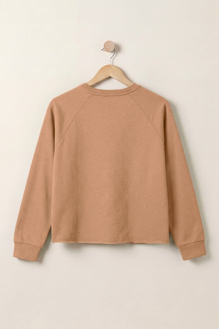 Raw Edge Sweatshirt