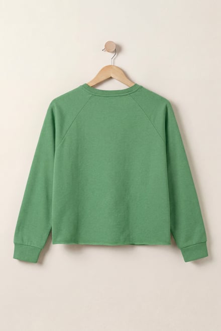 Raw Edge Sweatshirt