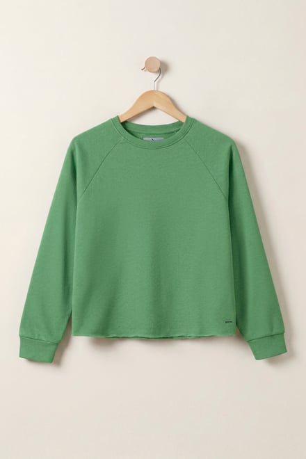 Raw Edge Sweatshirt