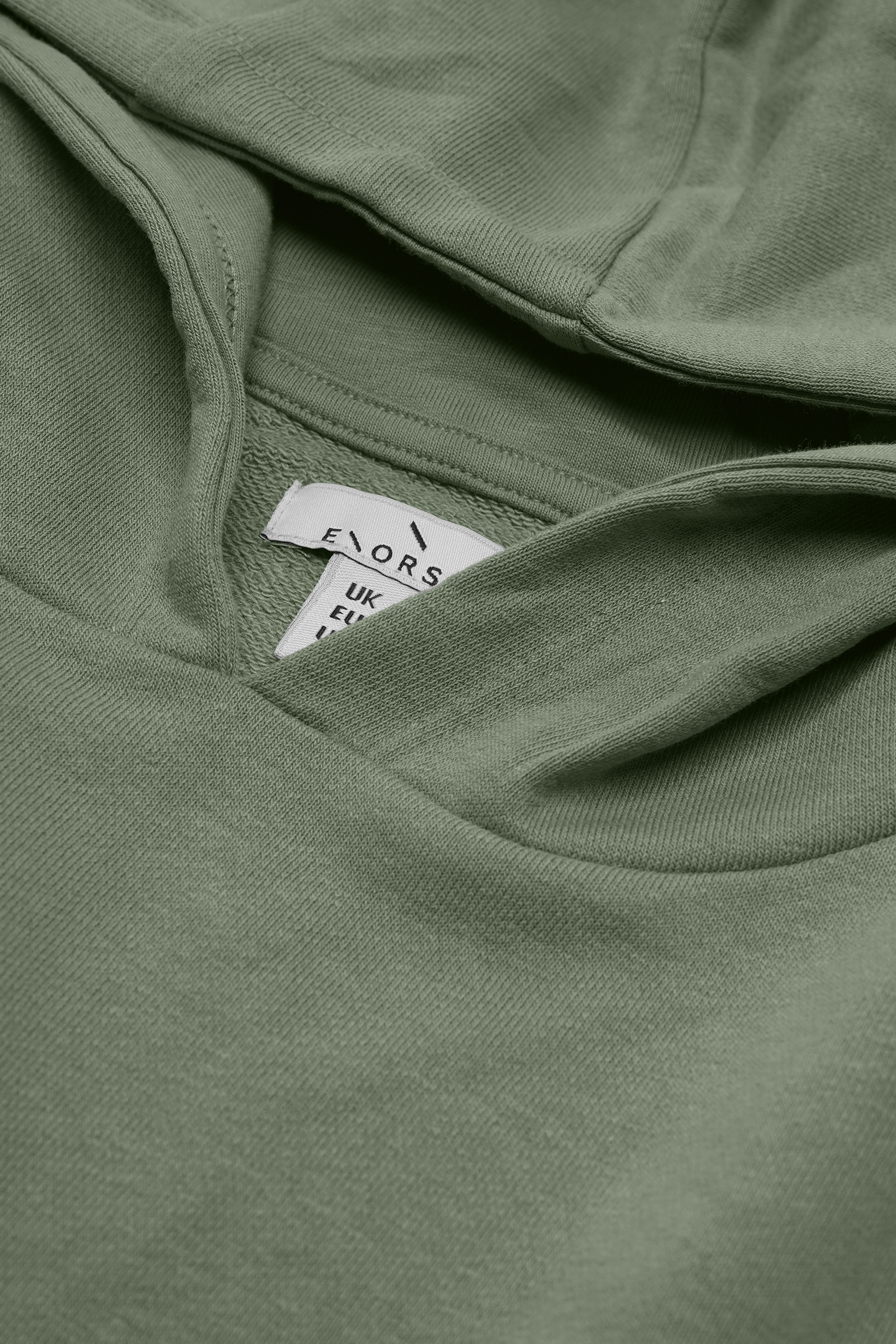 Jersey Hoodie With Elastic Waistband